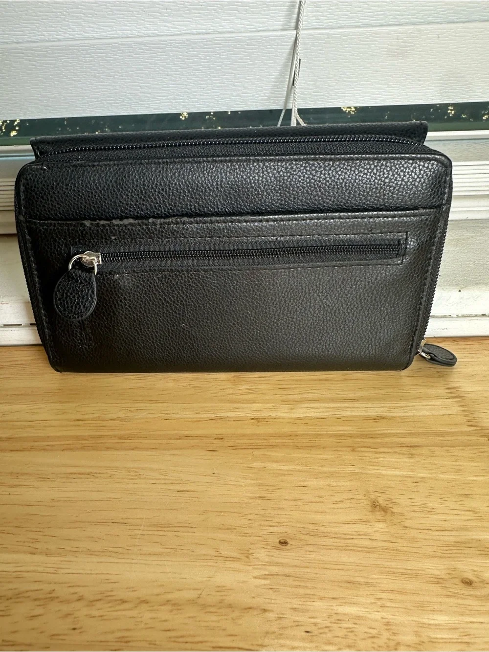 Rottweiler The Bradford Exchange Black Wallet with my dog leaves prints vintage